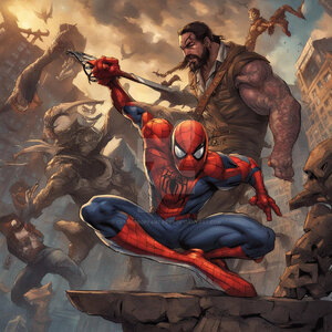 spiderman_vs_kraven_the_hunter_by_creatoroffantasies_di0tu7o-fullview.jpg