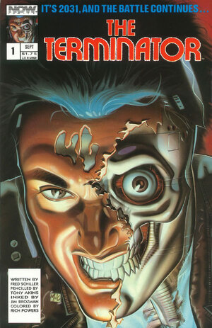Cover to the NOW Comics comic book run of James Cameron's The Terminator, both the first comi...jpeg