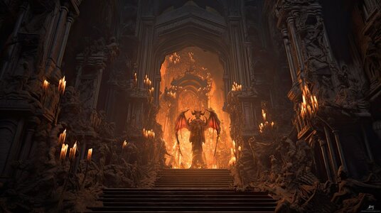 Creator of Sanctuary, Diablo 4 fan art by Mert Genccinar.jpg