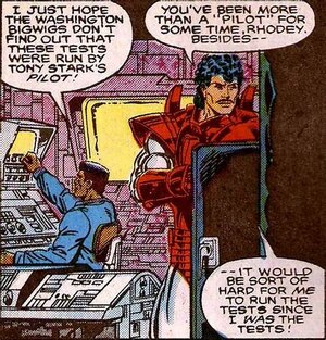 Rhodey and Tony silver centurion bob layton era .jpg