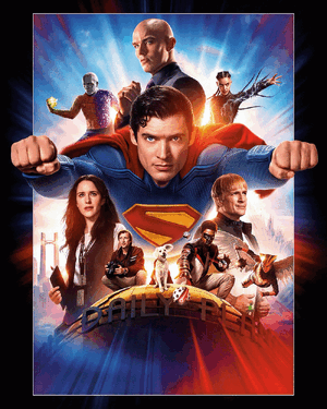 Superman Poster Painted Version GIF.gif