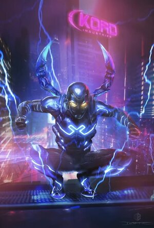 modern blue beetle art .jpeg