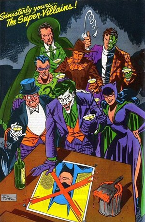 Arkham Asylum’s 50th Anniversary - Super-Villains by Jim Aparo, back cover to July 1979's Dete...jpg