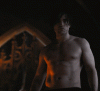 ROBERT PATTINSON SHIRTLESS BATMAN.gif