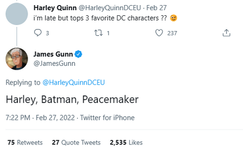 2023-08-31 13_39_06-James Gunn on Twitter_ _@HarleyQuinnDCEU Harley, Batman, Peacemaker_ _ Twi...png